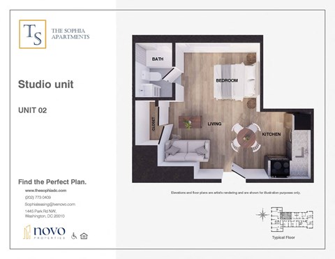 studio unit plan  studio unit unit 20  find the perfect plan